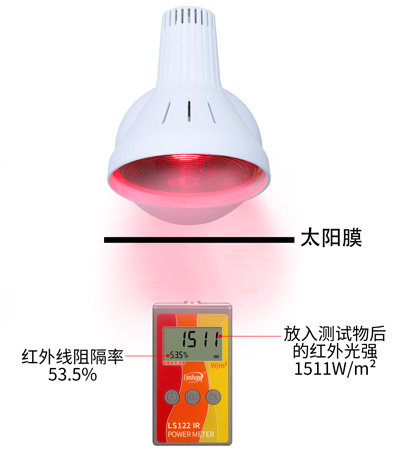 紅外功率計(jì)測試紅外線阻隔率 紅外功率計(jì)測試紅外線阻隔率